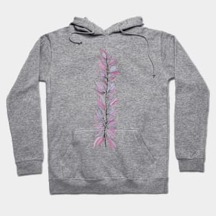 Pink Flower Hoodie